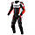 Shima STR 2.0 Jacket, Black/White/Red, S Мотокуртка шкіряна спортивна, фото 5