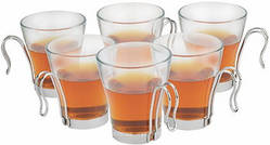 Набір чайний Regent Practical 6 предметів 200 мл d8 см h9 см скло (198142)