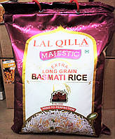 Рис басматі непропарений Lal Qilla Majestic extra long grain basmati rice 5 кг