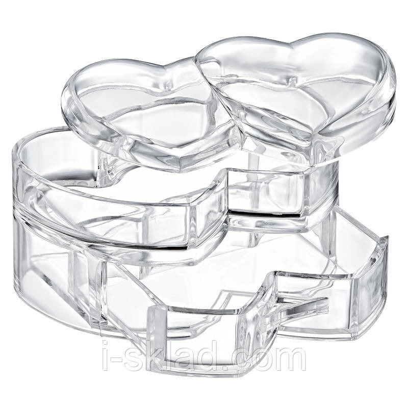 Органайзер для косметики Akay Серце BEE-6009