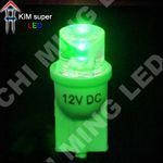 Світлодіодна автолампа T10 CONCAVE -1LED Ø08 mm (Cold White), фото 5