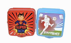 Ланчбокс з малюнком Hobby life для хлопчиків 02 1175