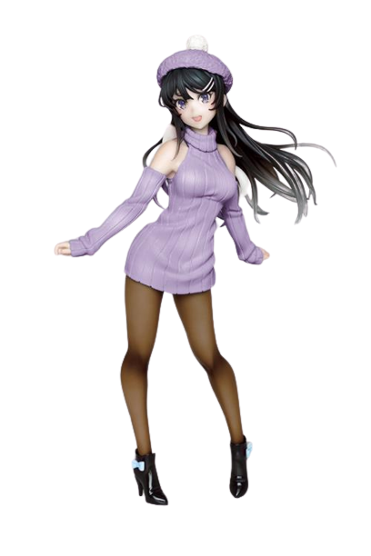 Фигурка Taito Mai Sakurajima Bunny Knit Renewal Ver.. Цей тупий свин Маї Сакурадзима 22 см T MS B KO