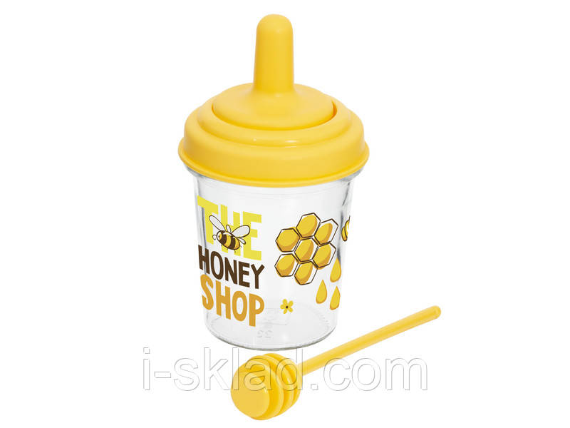 Банка з ложкою Herevin Honeyr 0,32 л 131510-001