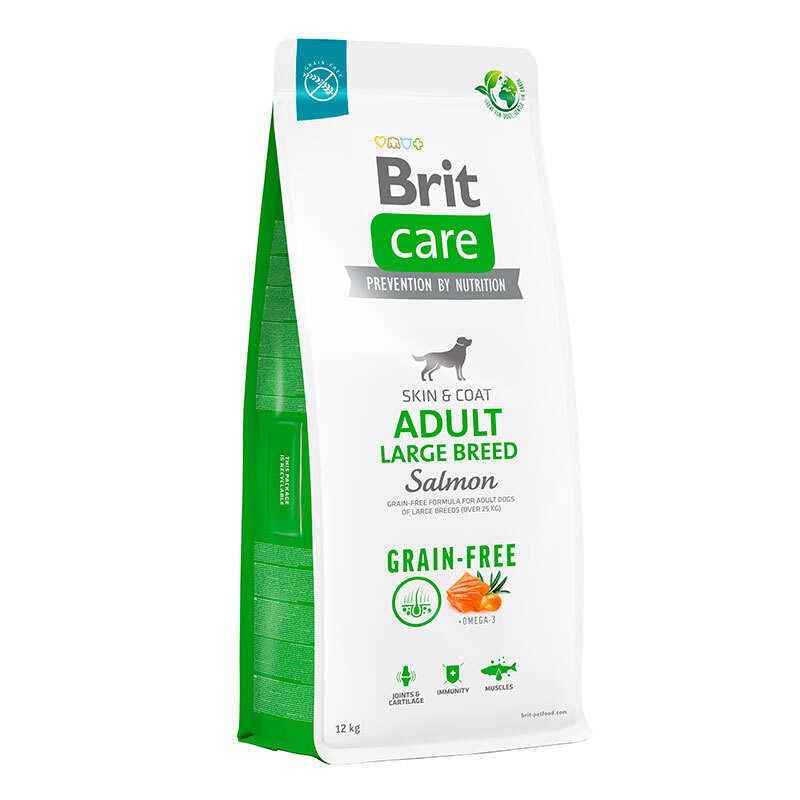 Brit care Dog Grain-free Adult Large Breed Сухий беззерновий корм з лососем для собак великих порід 12кг