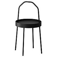 IKEA Столик BURVIK (ИКЕА БУРВИК) Журнальний столик, чорний 703.403.84
