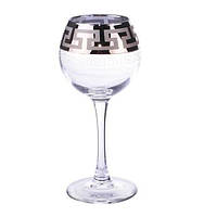 Набір бокалів для вина Pasabahce Edem 6 шт 210 мл Грецький візерунок