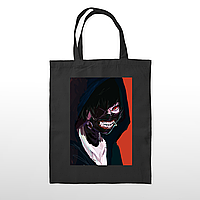 Черная экосумка шопер Токийский Гуль Кен Канеки Tokyo Ghoul Ken Kaneki BAG TG KK 19