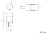 Світлодіодна біла (White) автолампа T10 (Philips Type led lamp (Precision), фото 4