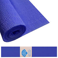 Креп-бумага синий Stenson ST02331 50*200см 17 г/м2
