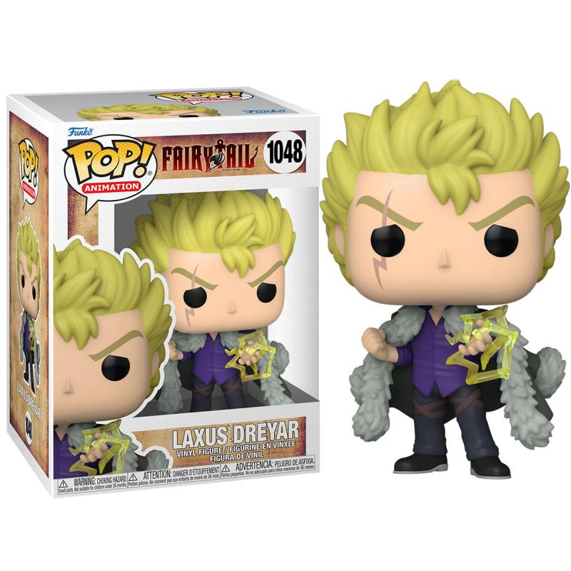 Фігурка Фанко Поп Хвост Фей Лаксус Дреяр Funko Pop Fairy Tail Laxus Dreyar 10 см FT 1048