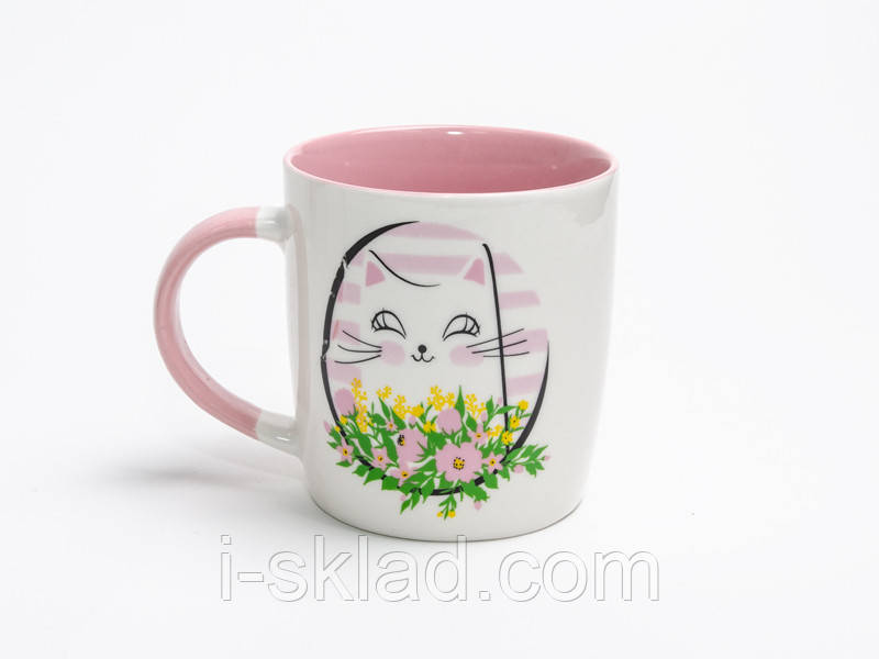 Кружка ГСП N Bone Кераміка 1 шт 350 мл Pussy Cat 75020720