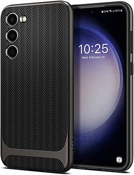 Чохол Spigen для Samsung Galaxy S23 Plus - Neo Hybrid, Gunmetal (ACS05675)