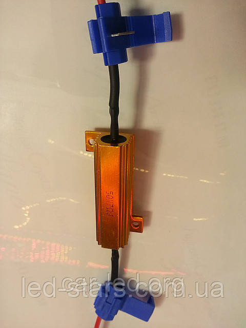Резистор-"обманка" 50W 6 Ом(Ω) для светодиодных ламп - фото 4 - id-p91235204