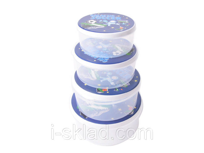 Контейнер 4 в 1 Akay з малюнком AK-539