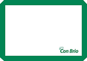 Килимок силікон Con Brio 29,5*42 см CB-678 Зеленый