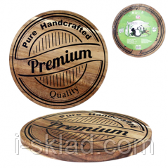 Дошка обробна кругла SNT 20 см Premium quality 8857