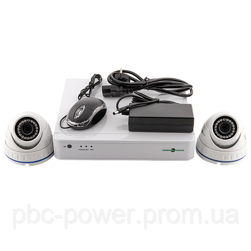 Купить Уличный комплект видеонаблюдения на 2 камеры GV-IP-K-S33/02 ...