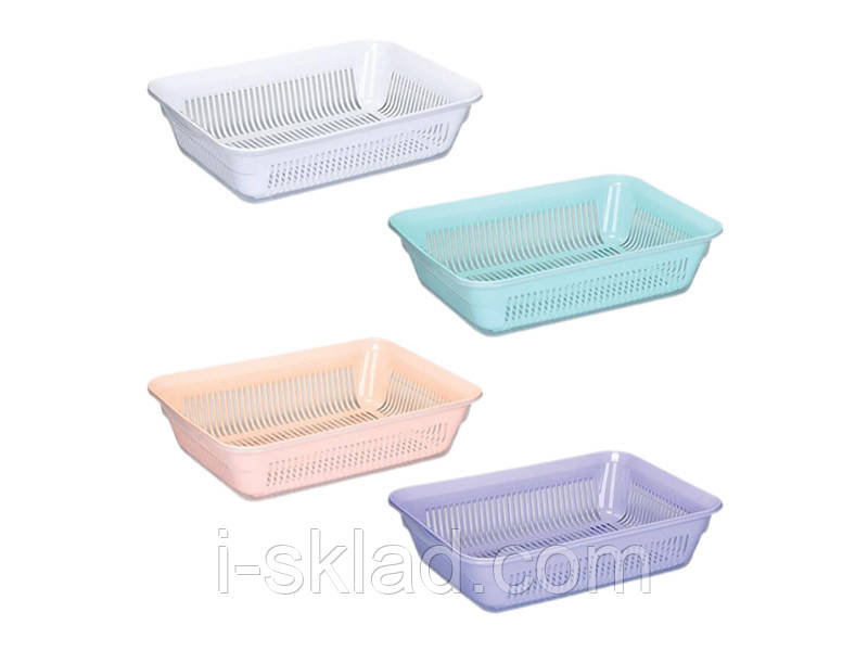 Друшляк з мискою Irak Plastik SG-220 Пудра