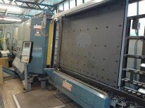 Склопакетна лінія Lisec 1600 Х 2500 з газ пресом і роботом герметизації