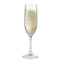 Набор бокалов для шампанского SNT 6 шт 200 мл Грани 9454 Изумрудный
