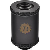 Фитинг для СВО ThermalTake Pacific G1/4 Female to Male 30mm Extender - Black (CL-W047-CU00BL-A)