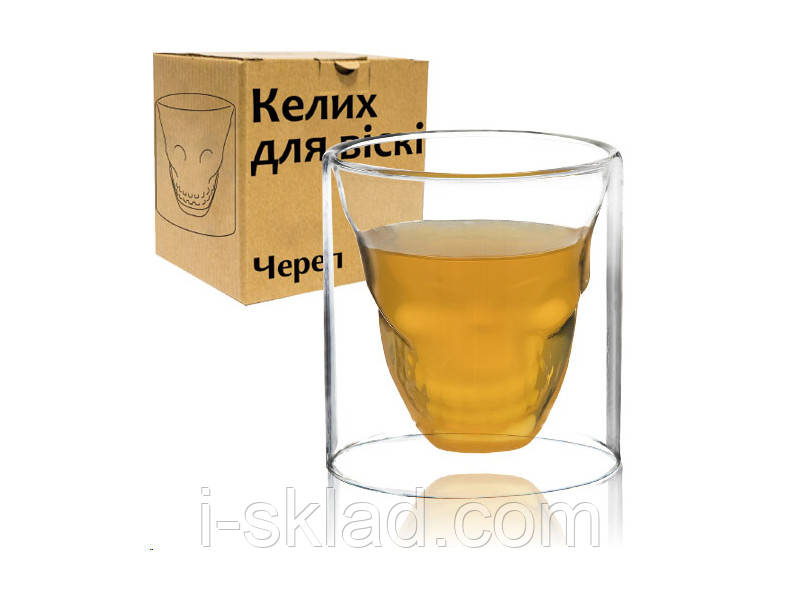 Стакан для віскі SNT 200 мл Череп 202-3