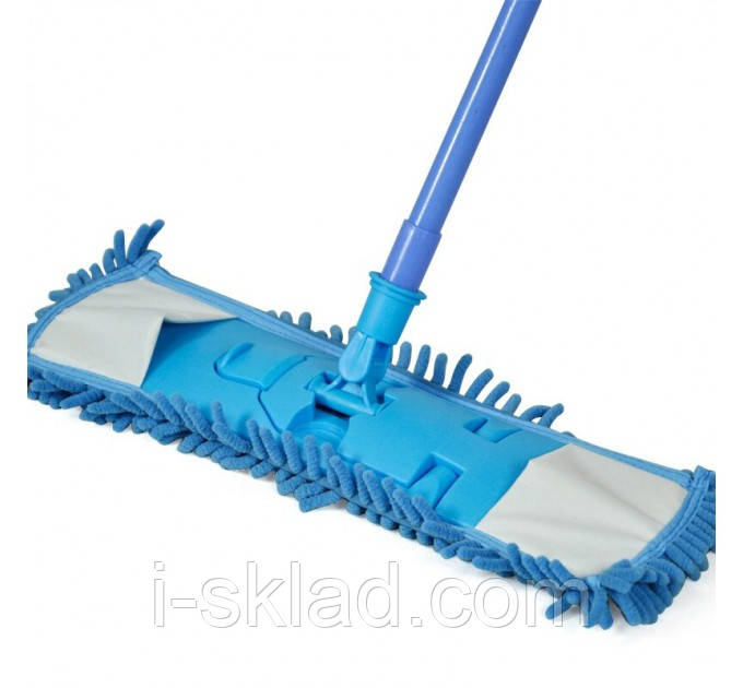 Купить Швабра плоская лапша Eco Fabric 44 см Синяя EF-SalsaB, цена 211 ...