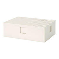 IKEA BYGGLEK (ИКЕА BYGGLEK) Коробка LEGO® з кришкою, 35x26x12 см 103.542.08