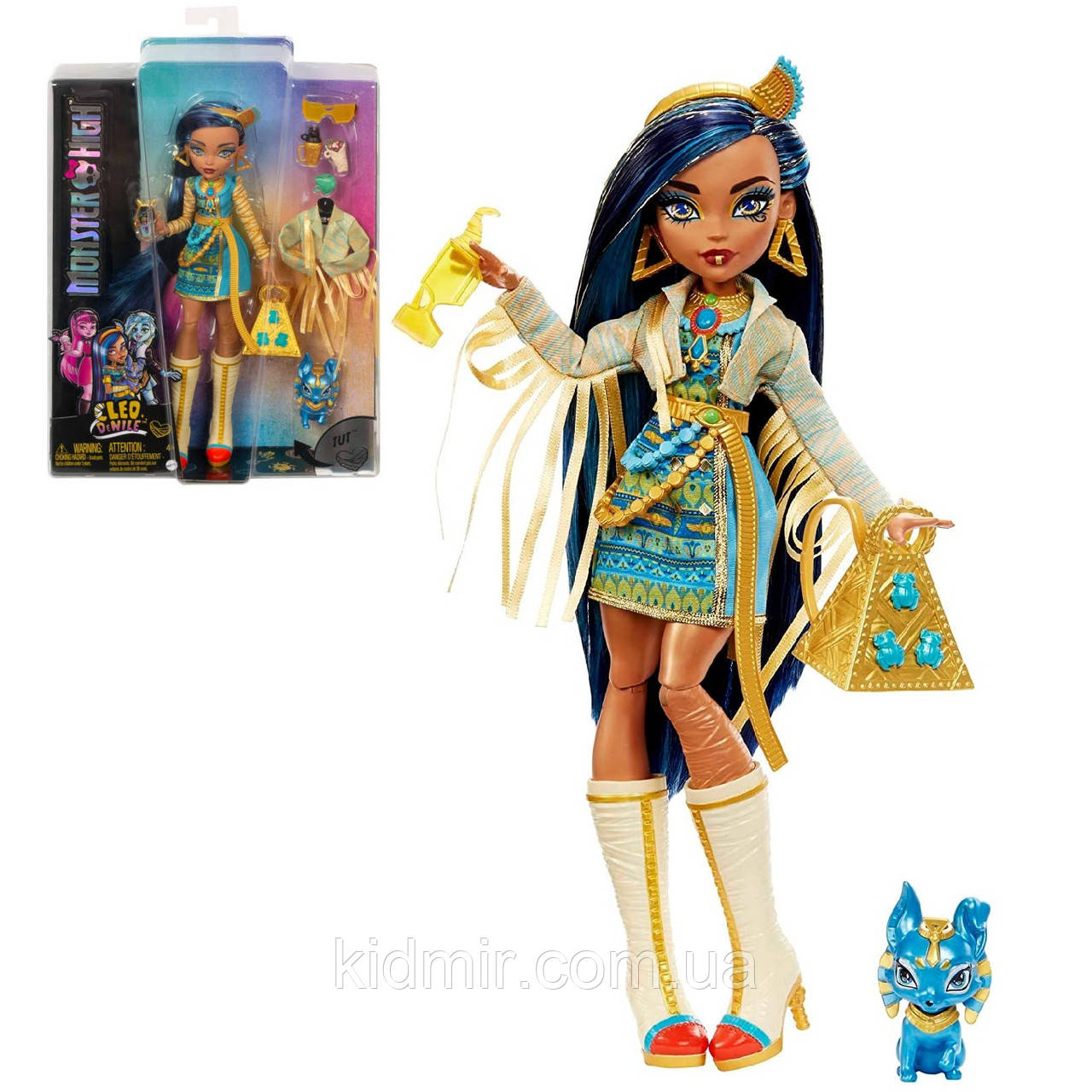 Monster High Cleo De Nile HHK54 Лялька Монстр Хай Клео де Ніл Базова