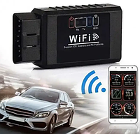 Сканер для диагностики автомобиля WI-FI OBD2 ELM327, Автосканер