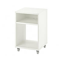 IKEA VIHALS (ИКЕА ВИХАЛЫ) Приліжковий столик, білий, 37x37 см 804.887.37