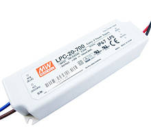 Герметичний імпульсний драйвер LPC-20-700; 700mA