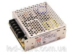 Джерело живлення RS-50-12 MEAN WELL. 99*97*36mm (L*W*H)