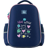 Рюкзак GoPack Education напівкаркасний 165M-2 Love wins!