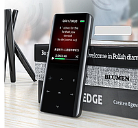 Плеєр Mp3 Ruizu D18 2,4" Bluetooth HI FI 32Gb із зовнішнім динаміком, фото 11