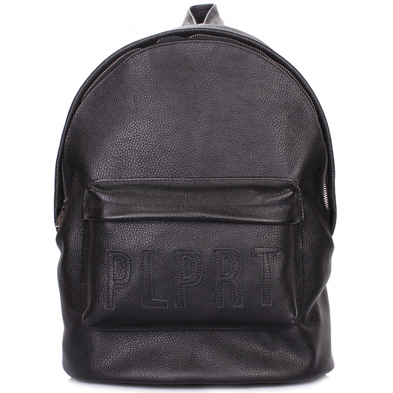 Рюкзак жіночий шкіряний Poolparty backpack-plprt-leather-black