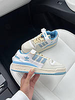 Кроссовки женские Adidas Forum Blue White кроссовки adidas forum кросівки адідас жіночі кросівки adidas