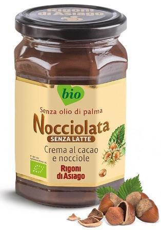 Шоколадно-горіхова паста без глютену Nocciollata Bio 325гр