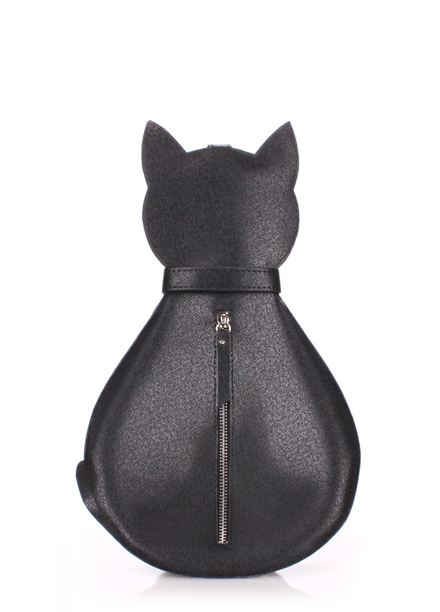 Рюкзак жіночий Poolparty Cat Leather backpack