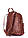Рюкзак жіночий шкіряний Poolparty Mini Bckpck leather croco brown, фото 3