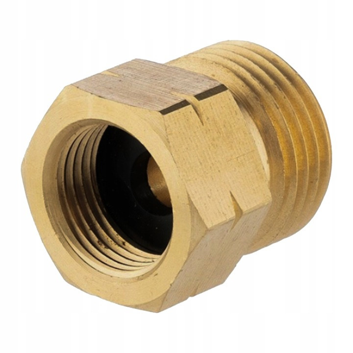 Переходник для газового балона з GW 3/8" L на GZ 21,8 mm L BRADAS PRA2, фото 1