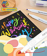 Професійні Акрилові Маркери 36 кольорів | у кейсі, фото 7