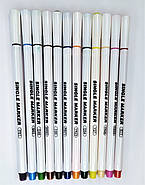 Маркери акварельні 12 кольорів | набір водних фломастерів, фото 3