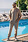 Зручний чоловічий літній костюм (штани, футболка) у 2 кольорах., фото 5