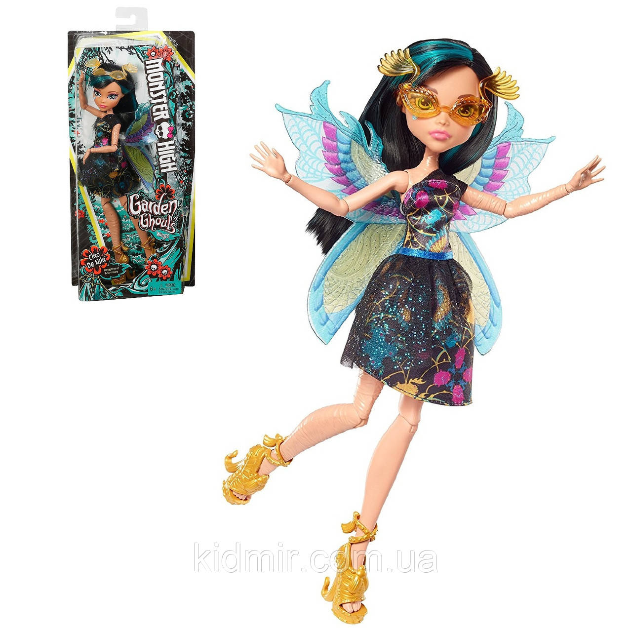 Лялька Монстр хай Клео де Ніл Садові Монстри Monster High Cleo De Nile FCV54