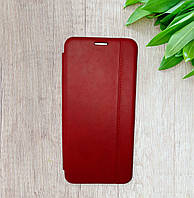 Чехол-книжка Shemax Book cover New Line Shell для Xiaomi Redmi 9A экокожа Красный