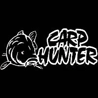 Наклейка плотерная Carp Hunter 22*12 см цвет на выбор как и размер