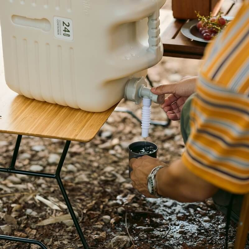 Каністра для води Naturehike NH16S012-T, 24 літрів, сіра - фото 6 - id-p1870898026