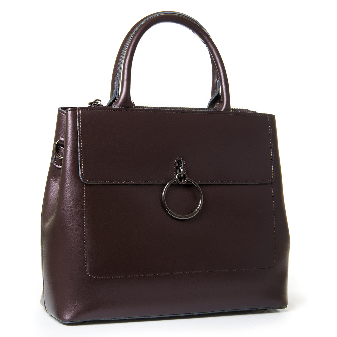 Сумка жіноча шкіряна PODIUM P22 9921 bright-brown